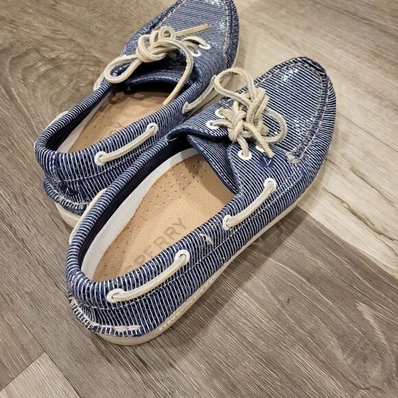 🌸𝅺sperry women's moccasin style size 5.5 - Picture 2 of 6
